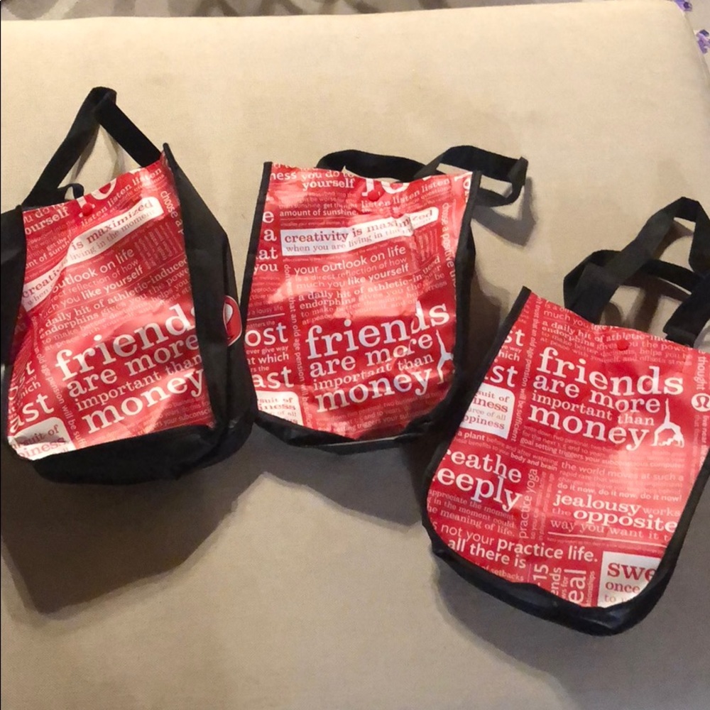 Lululemon bags